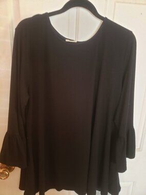 YELETE  Tunic Black TOP